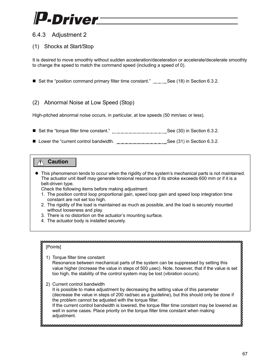 3 adjustment 2 | IAI America PDR-101-MW User Manual | Page 77 / 108