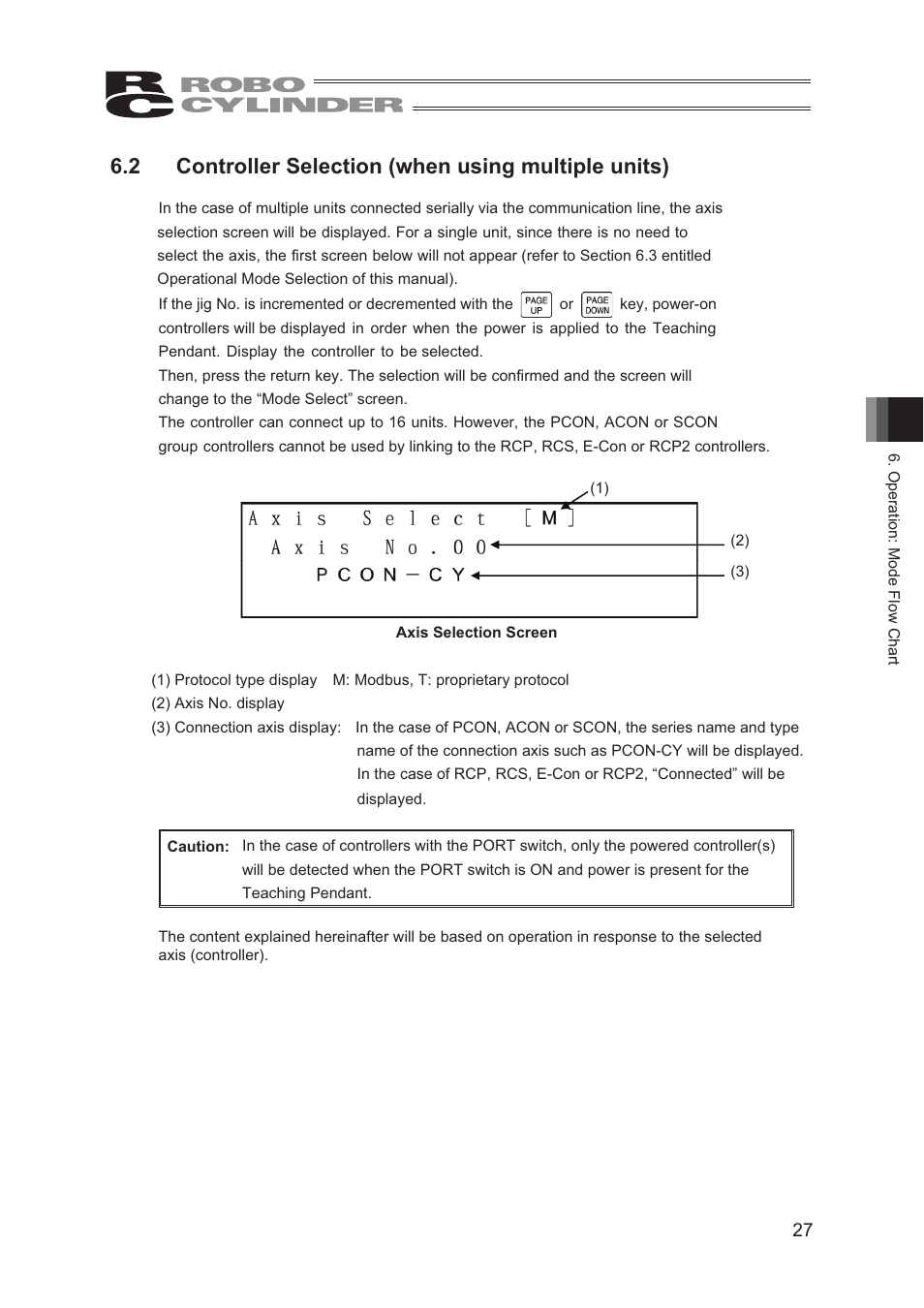 2 controller selection (when using multiple units) | IAI America CON-TG User Manual | Page 37 / 114