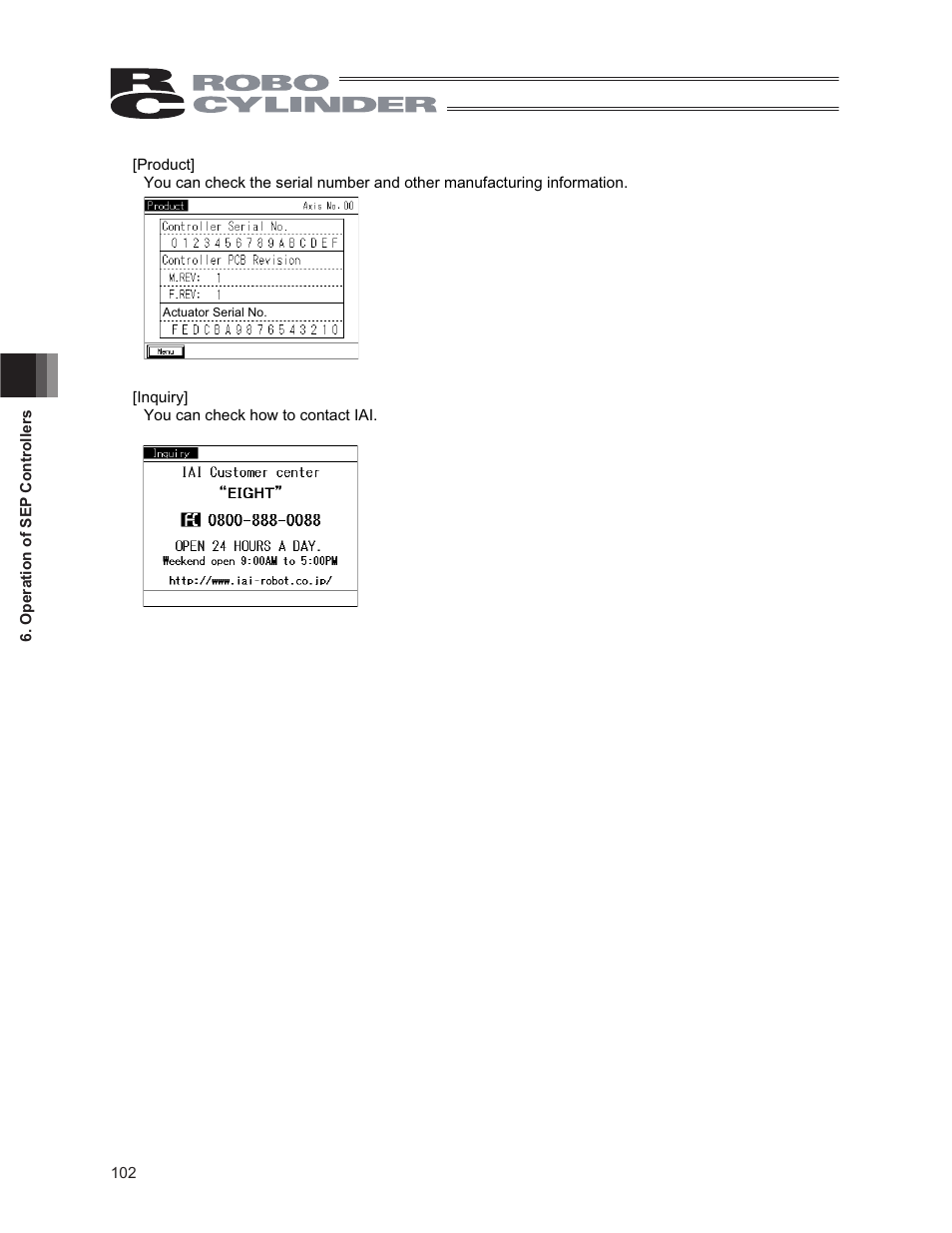 IAI America CON-PG User Manual | Page 108 / 226