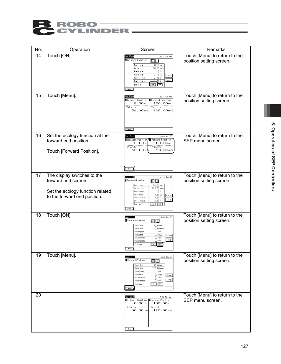 IAI America CON-PG User Manual | Page 133 / 226