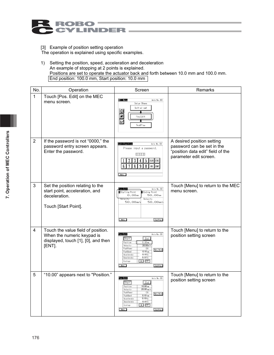 IAI America CON-PG User Manual | Page 182 / 226
