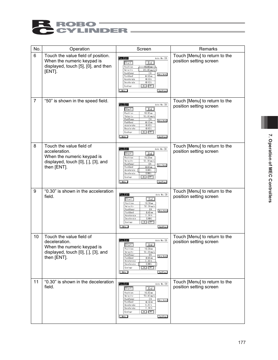 IAI America CON-PG User Manual | Page 183 / 226