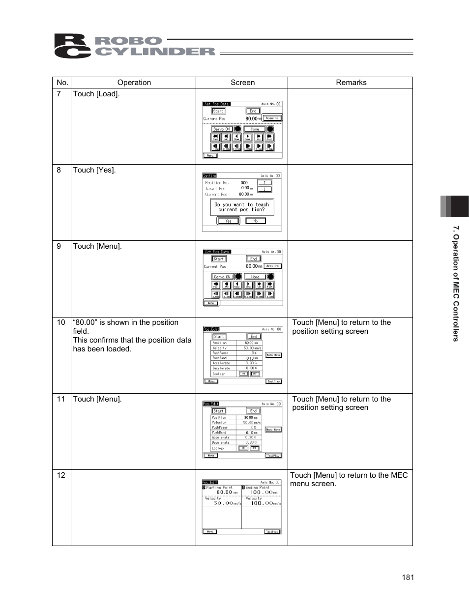 IAI America CON-PG User Manual | Page 187 / 226