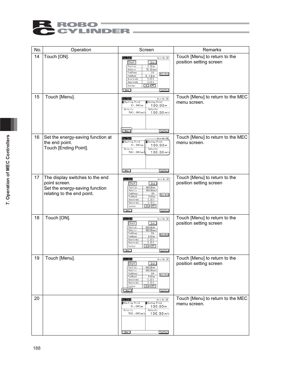 IAI America CON-PG User Manual | Page 194 / 226