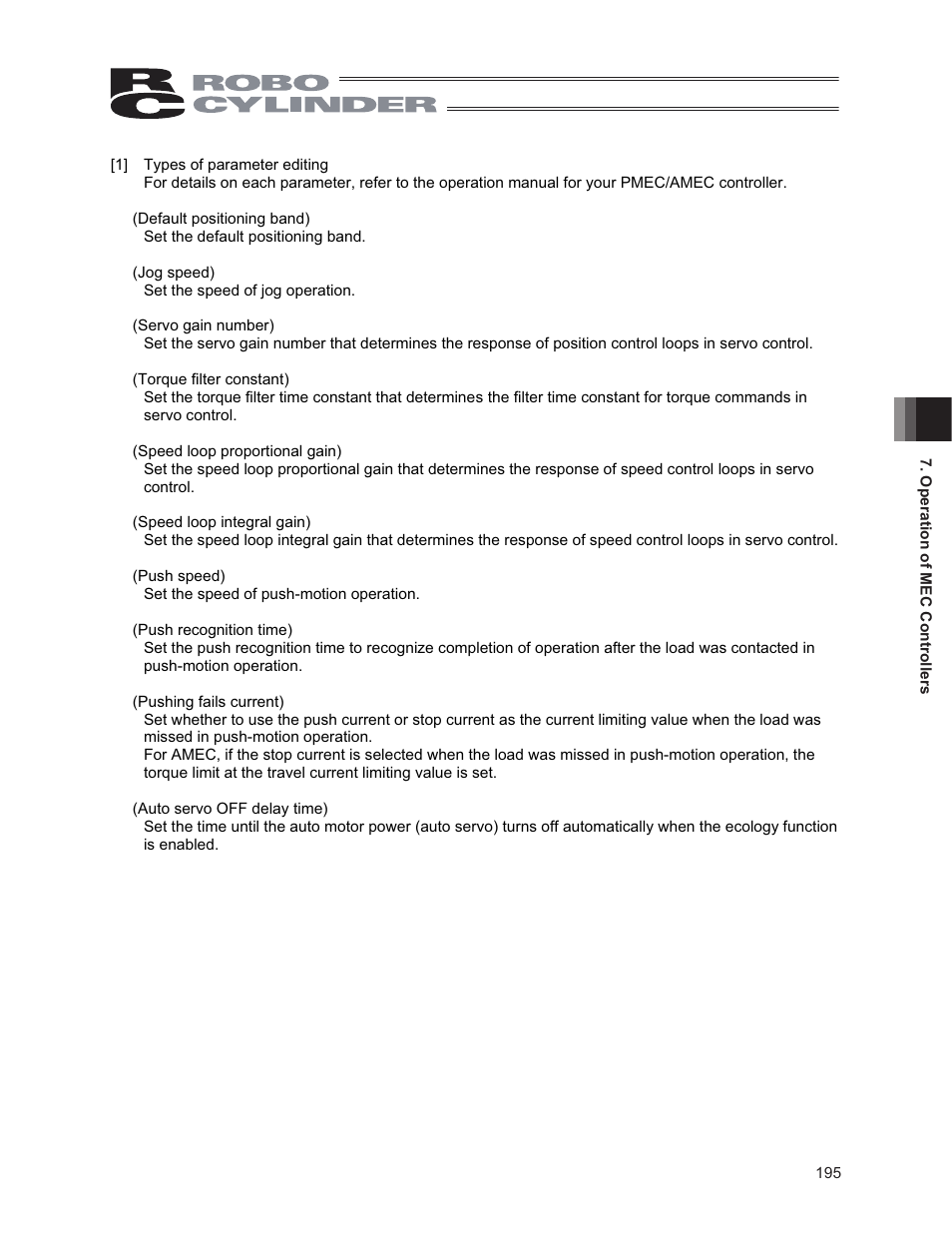 IAI America CON-PG User Manual | Page 201 / 226