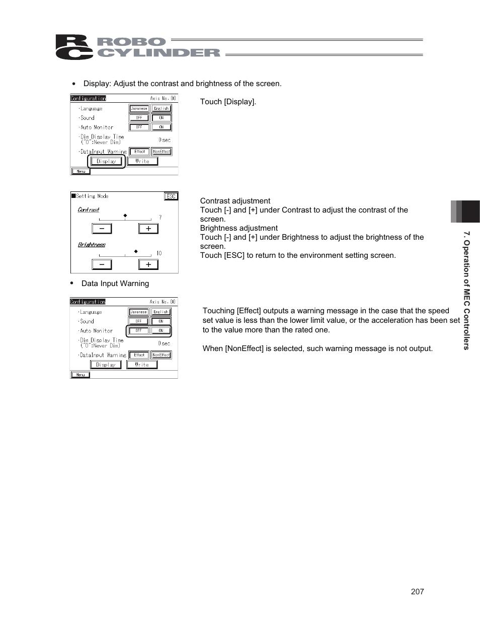 IAI America CON-PG User Manual | Page 213 / 226