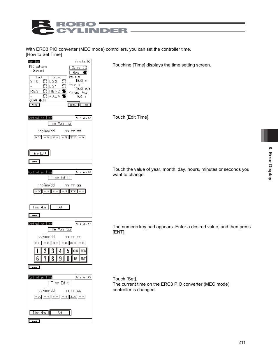 IAI America CON-PG User Manual | Page 217 / 226