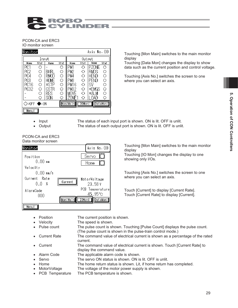 IAI America CON-PG User Manual | Page 35 / 226