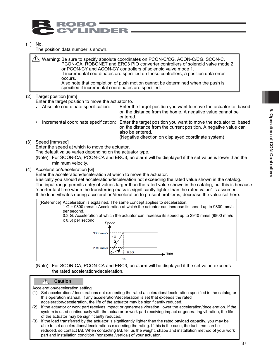 IAI America CON-PG User Manual | Page 43 / 226