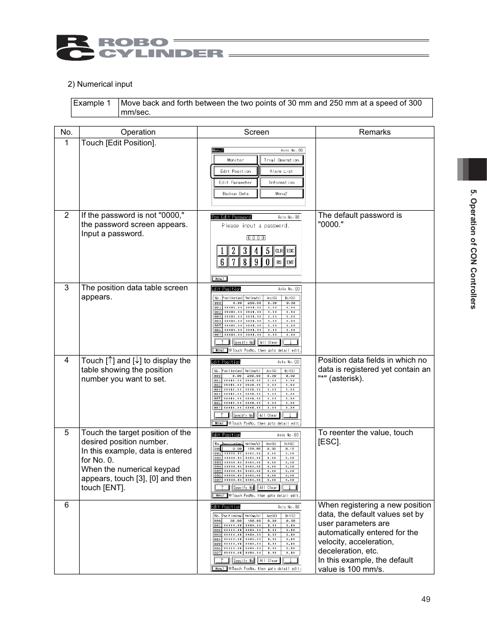 IAI America CON-PG User Manual | Page 55 / 226