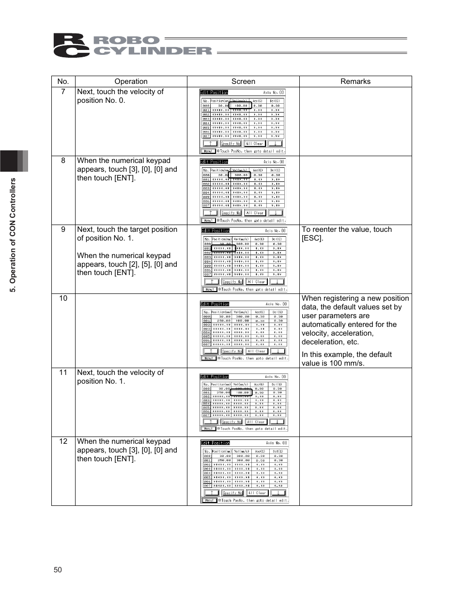 IAI America CON-PG User Manual | Page 56 / 226