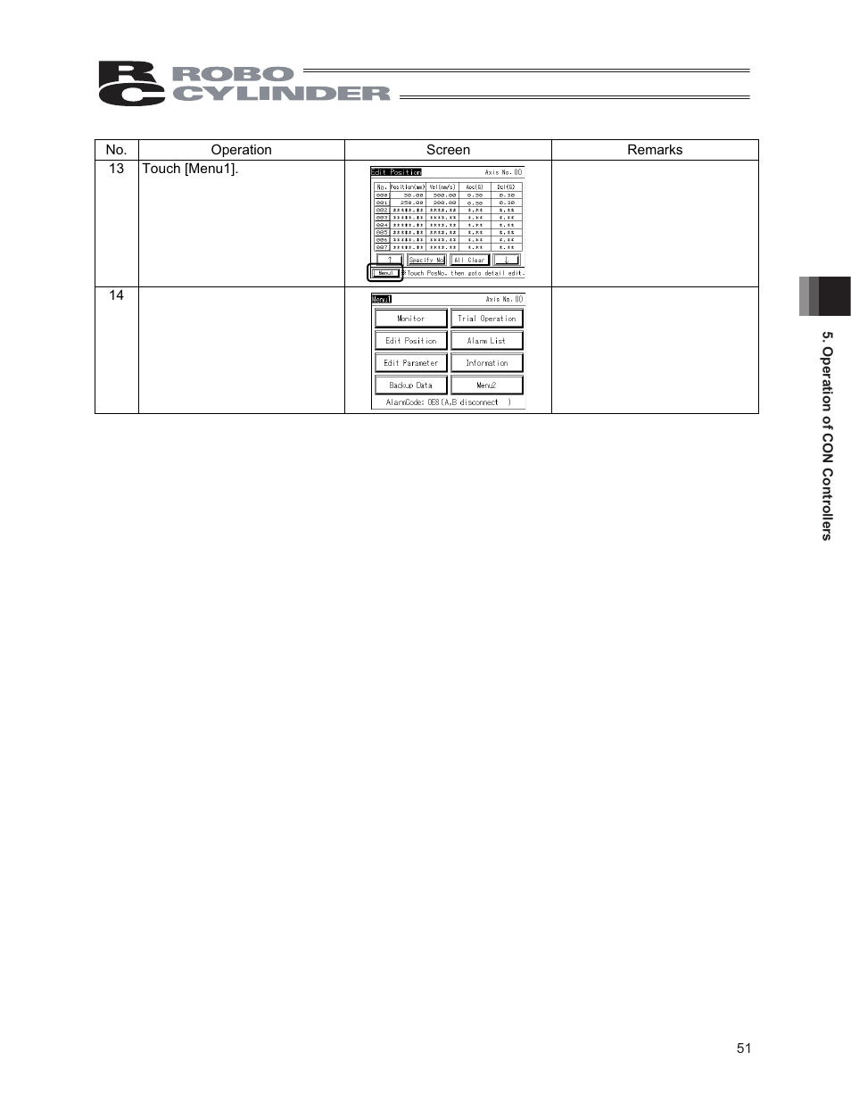 IAI America CON-PG User Manual | Page 57 / 226