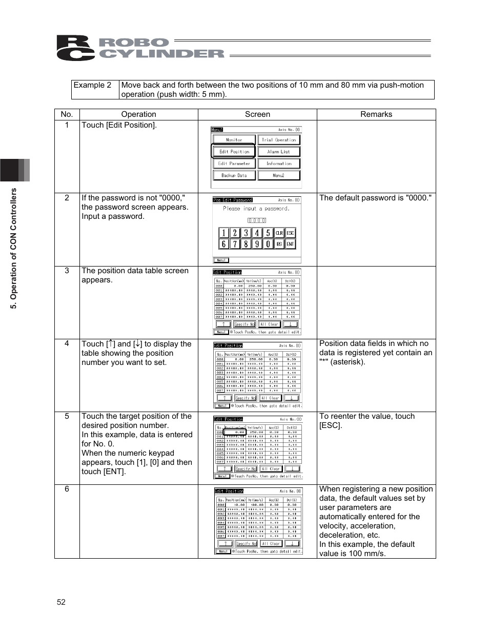 IAI America CON-PG User Manual | Page 58 / 226