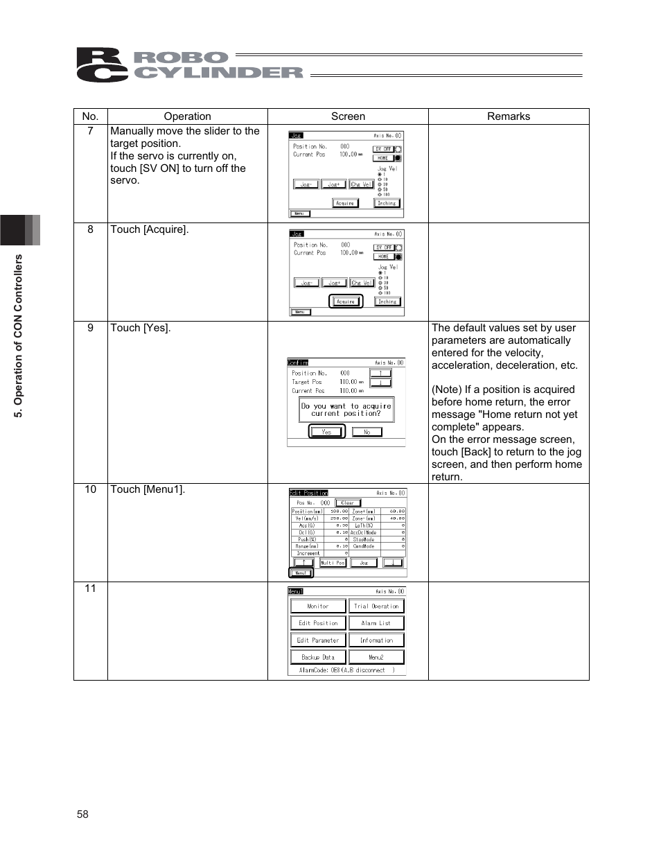 IAI America CON-PG User Manual | Page 64 / 226