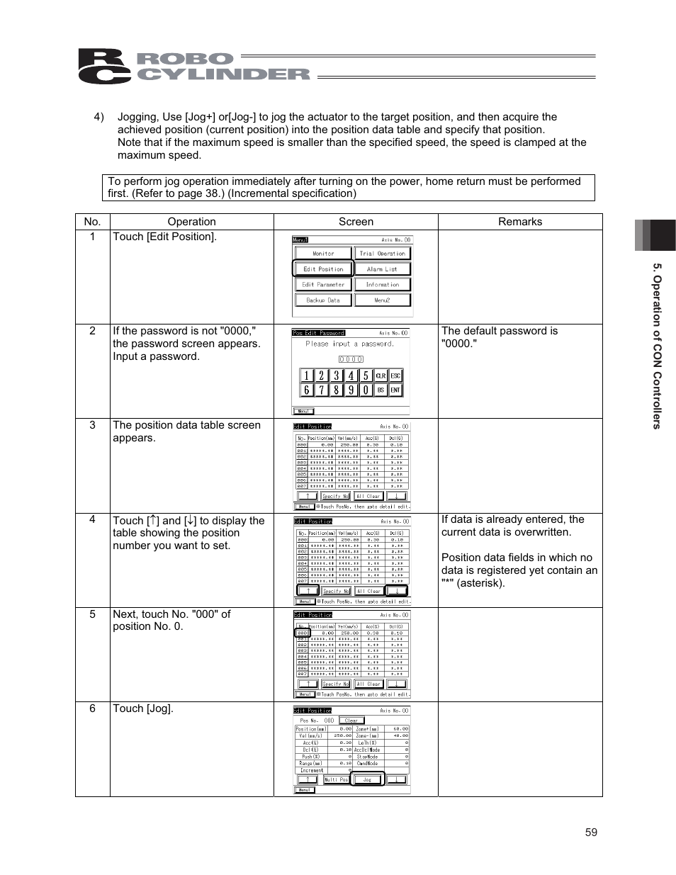 IAI America CON-PG User Manual | Page 65 / 226