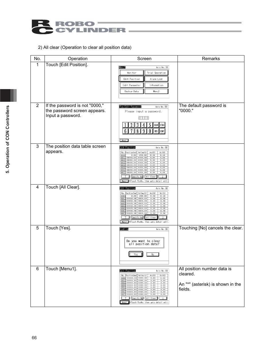 IAI America CON-PG User Manual | Page 72 / 226