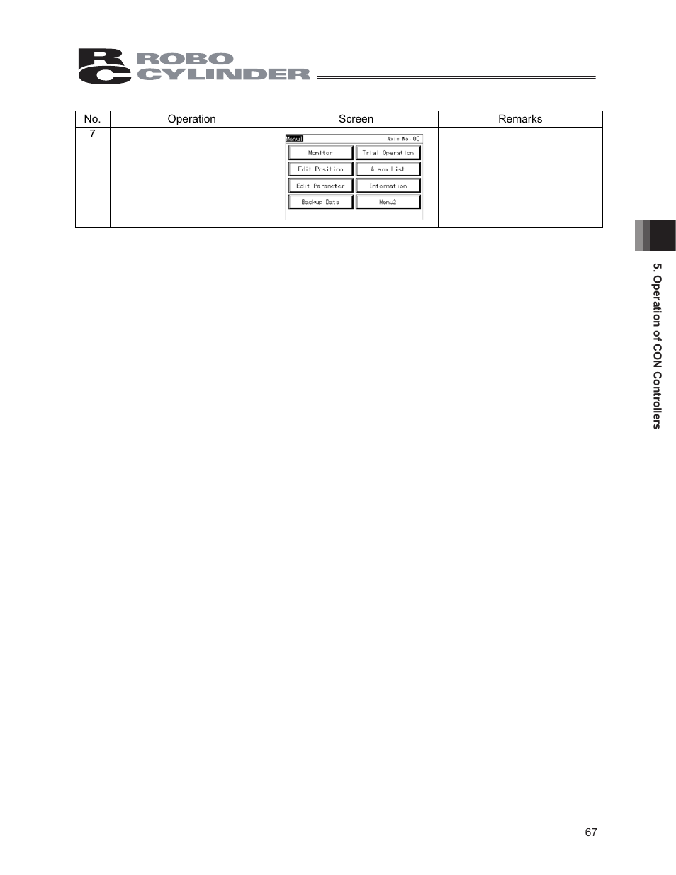 IAI America CON-PG User Manual | Page 73 / 226
