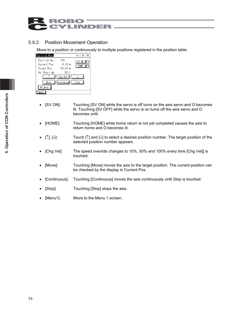 IAI America CON-PG User Manual | Page 80 / 226