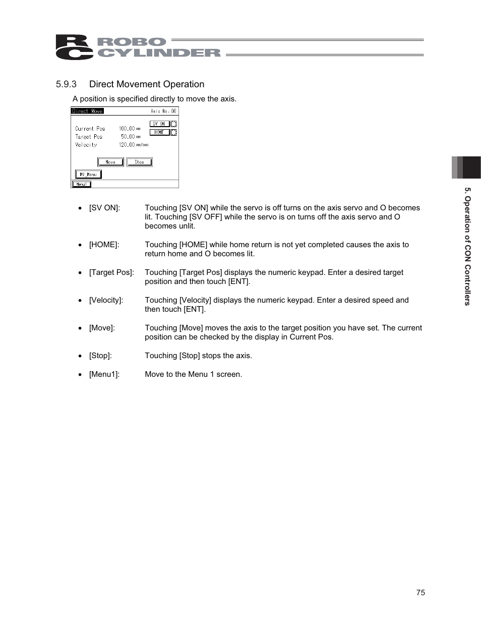 IAI America CON-PG User Manual | Page 81 / 226