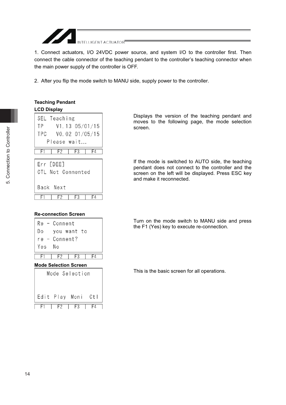 IAI America IA-T-XD User Manual | Page 22 / 150