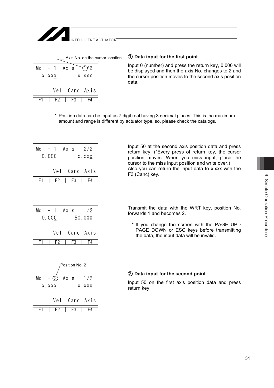 IAI America IA-T-XD User Manual | Page 39 / 150