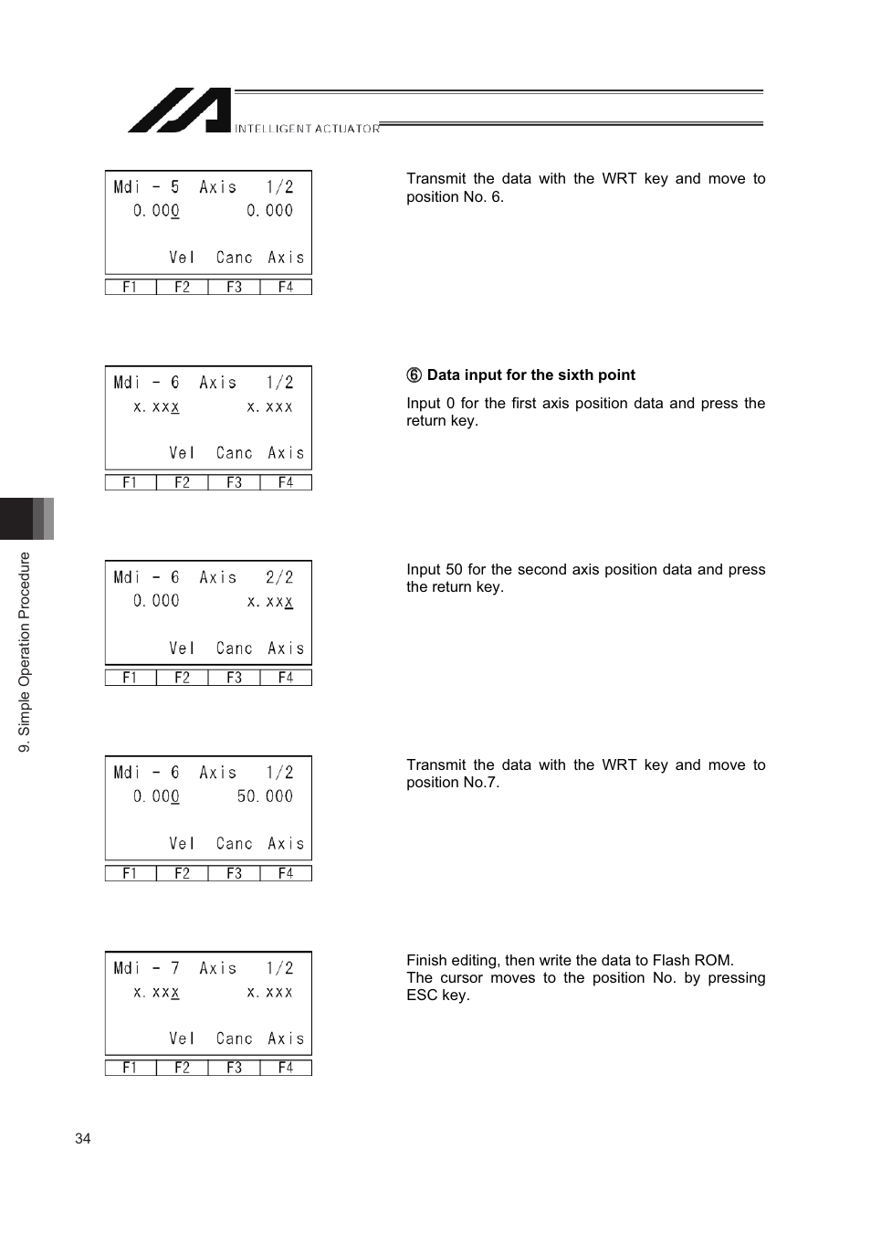 IAI America IA-T-XD User Manual | Page 42 / 150