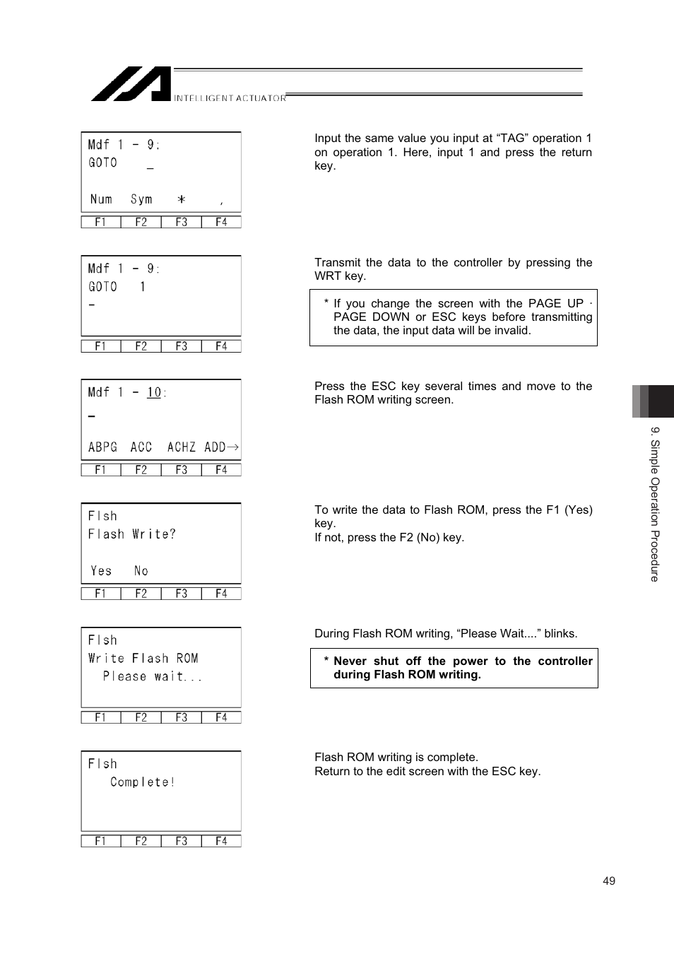IAI America IA-T-XD User Manual | Page 57 / 150