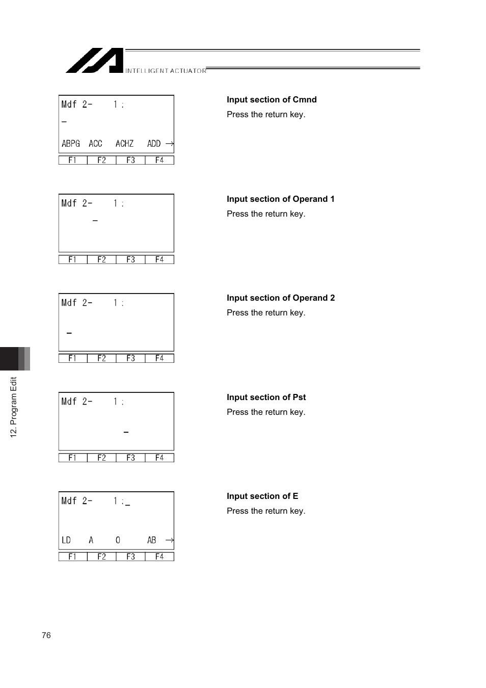 IAI America IA-T-XD User Manual | Page 84 / 150