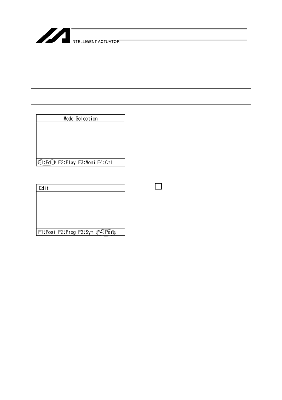 Parameter editing | IAI America IA-T-XA (ANSI standard CE mark agreement) User Manual | Page 109 / 143