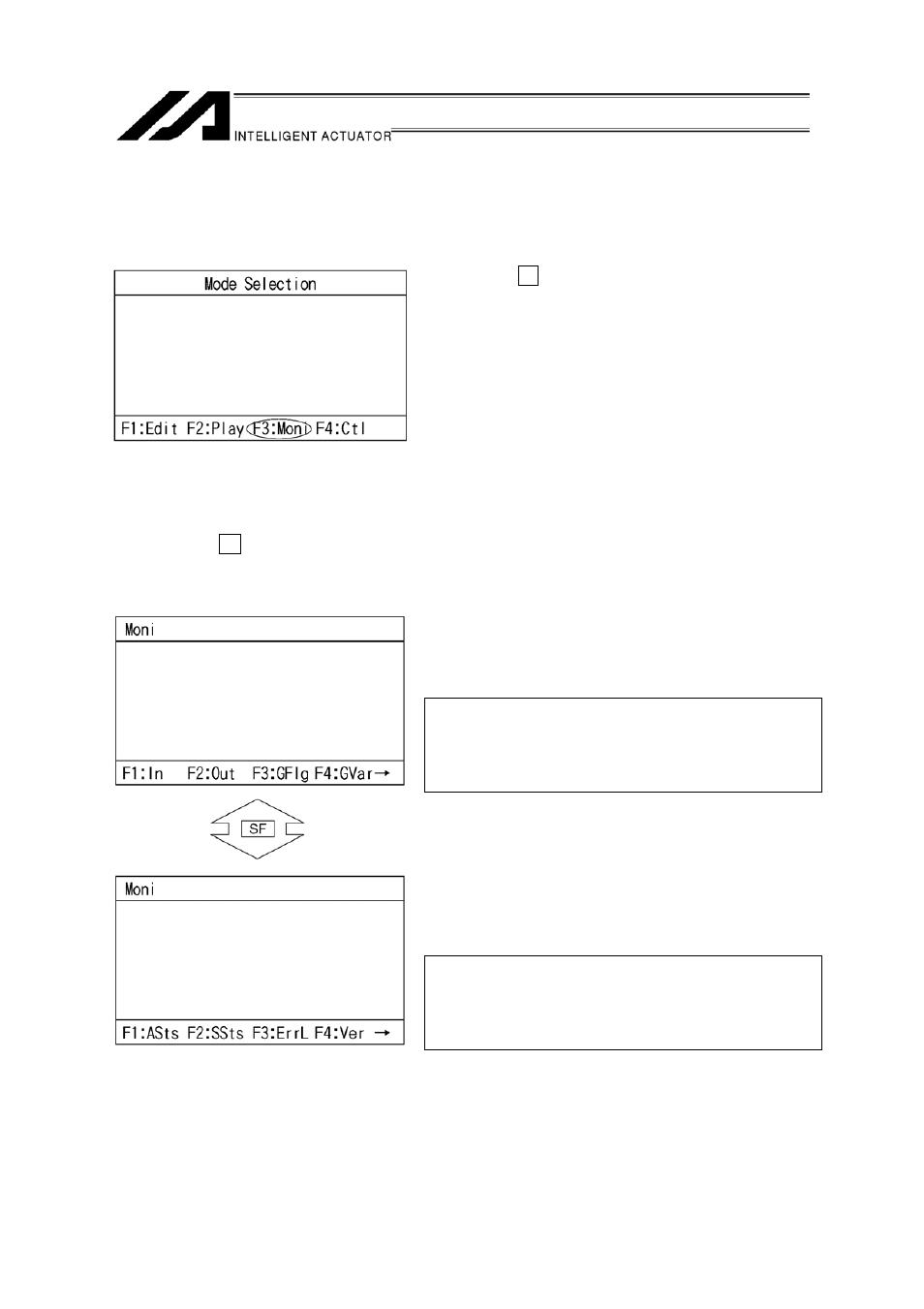 Monitoring | IAI America IA-T-XA (ANSI standard CE mark agreement) User Manual | Page 115 / 143