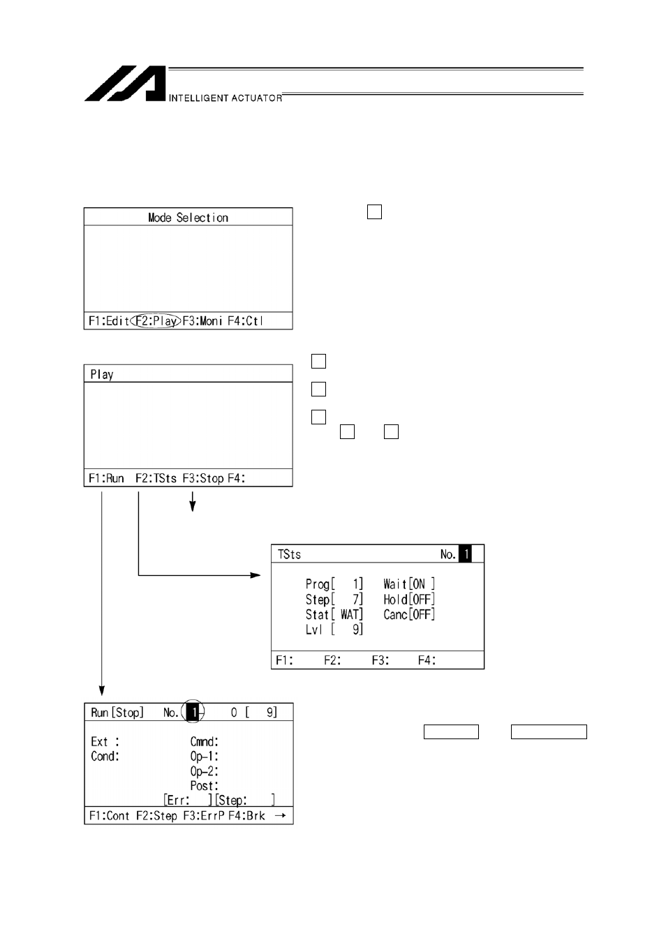 Program execution | IAI America IA-T-XA (ANSI standard CE mark agreement) User Manual | Page 50 / 143