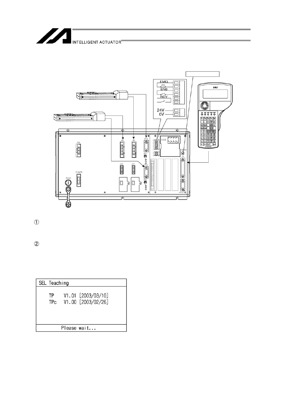 Connection to controller | IAI America IA-T-XA (ANSI standard CE mark agreement) User Manual | Page 7 / 143