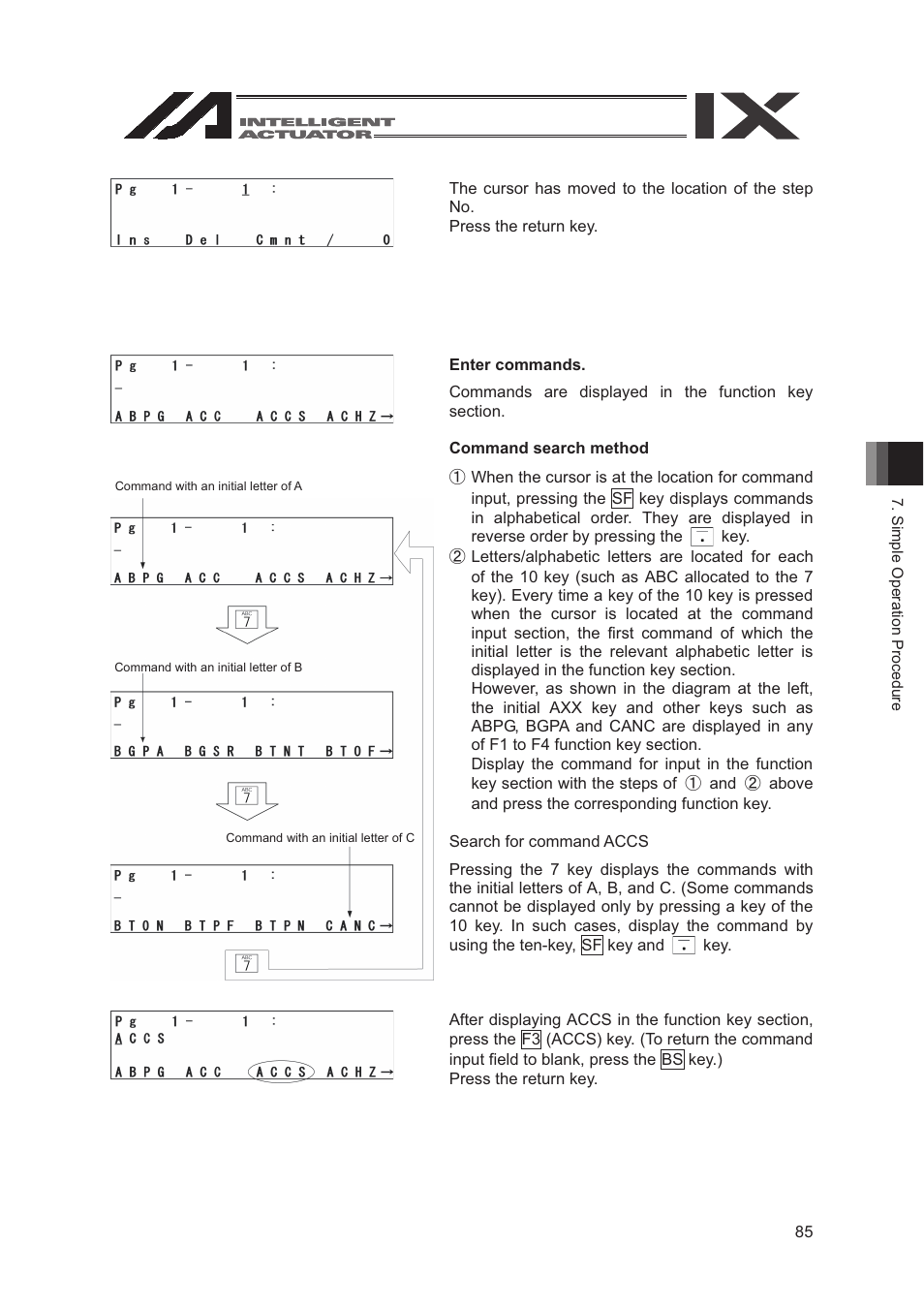 IAI America SEL-TG User Manual | Page 103 / 314
