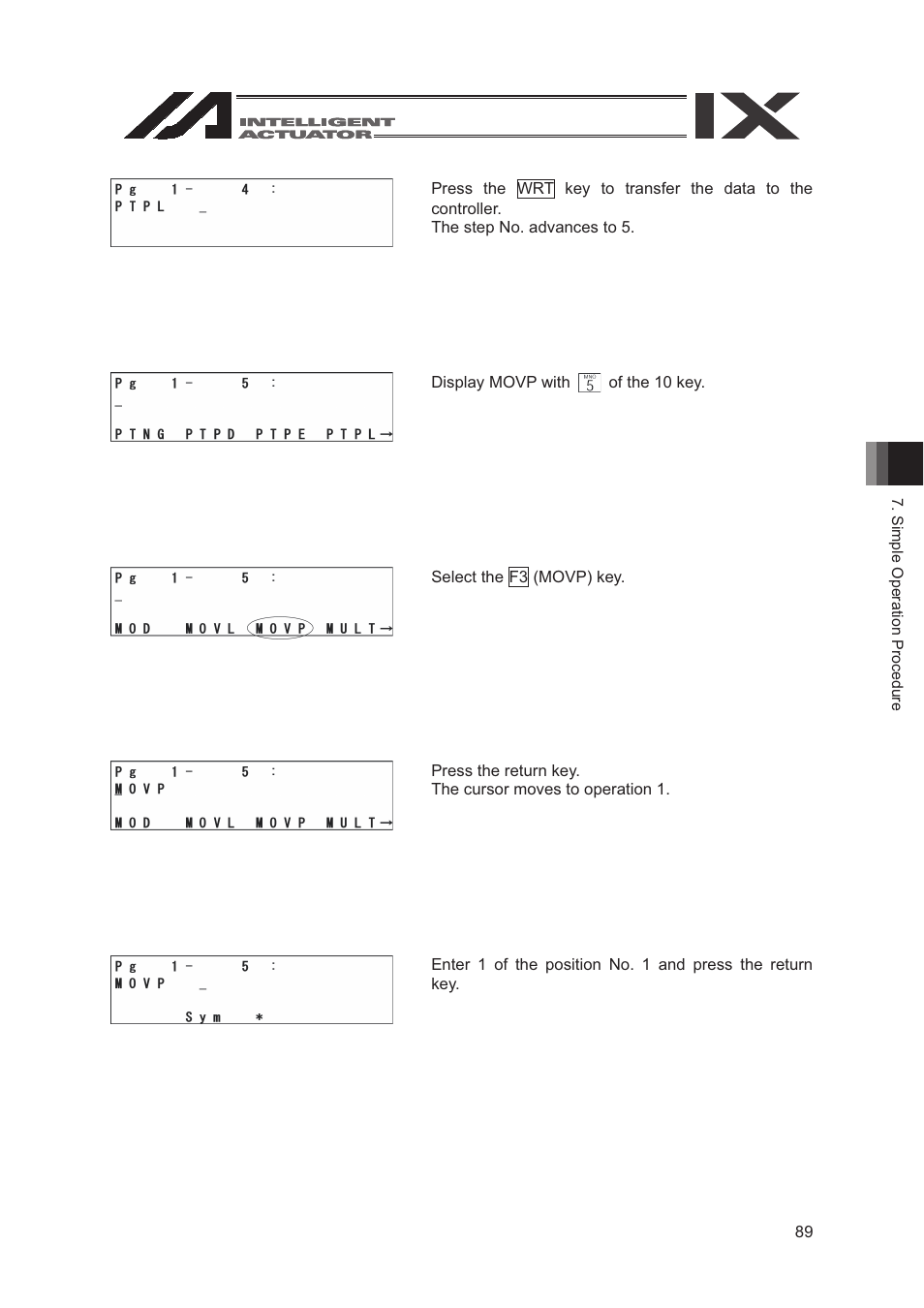 IAI America SEL-TG User Manual | Page 107 / 314