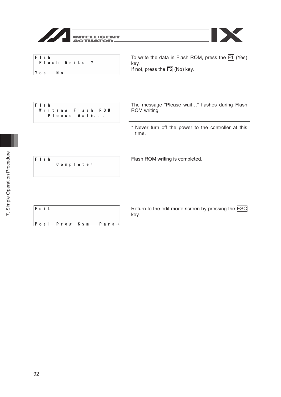 IAI America SEL-TG User Manual | Page 110 / 314