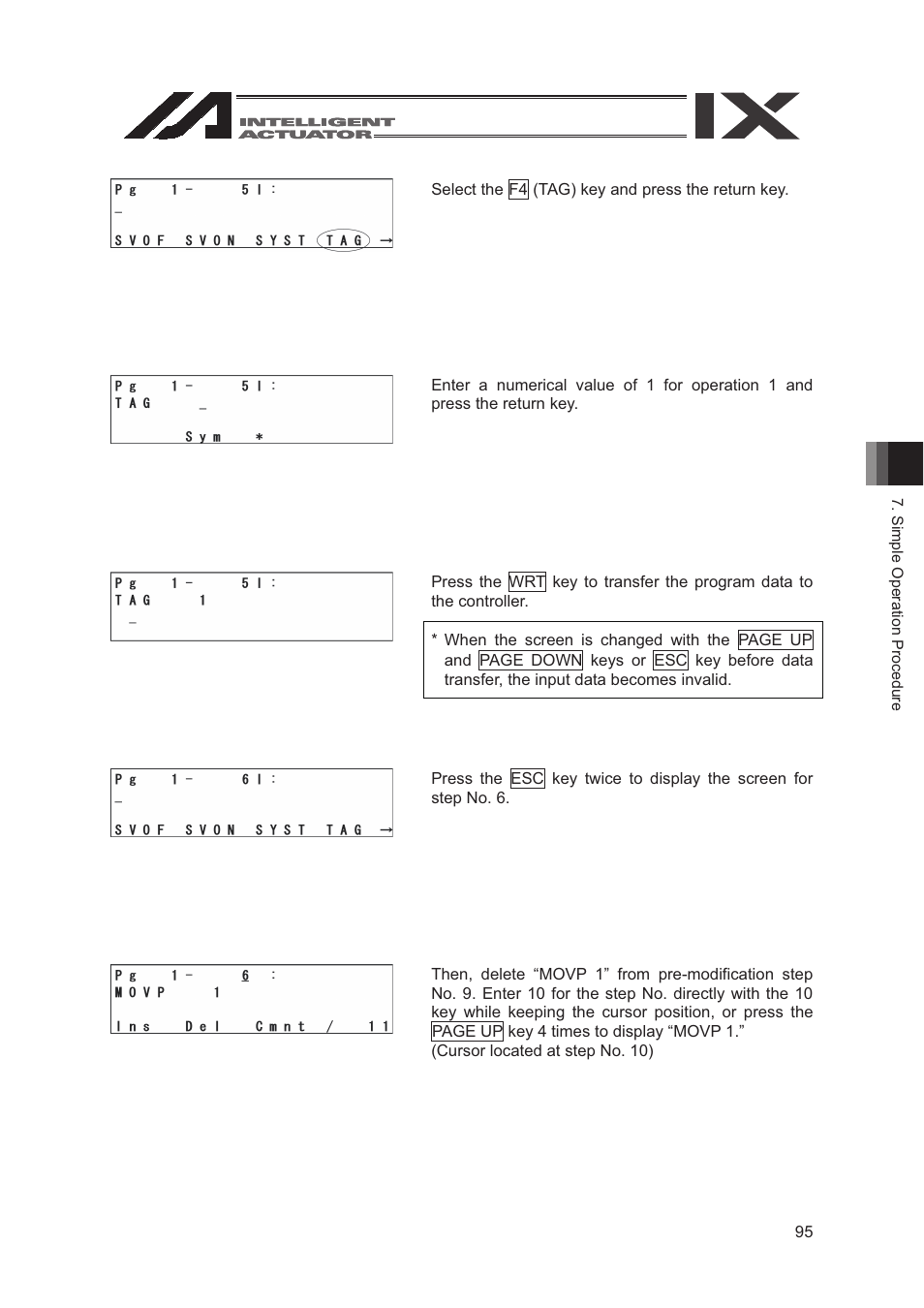 IAI America SEL-TG User Manual | Page 113 / 314