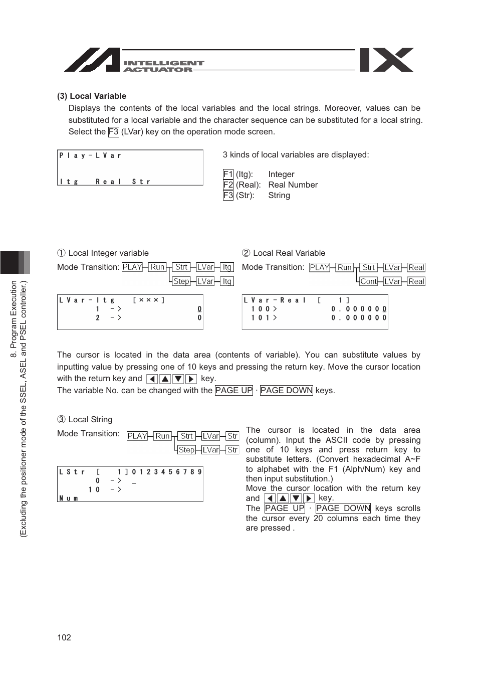IAI America SEL-TG User Manual | Page 120 / 314
