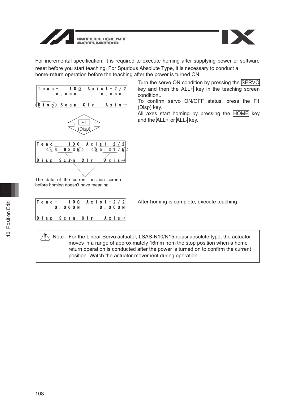 IAI America SEL-TG User Manual | Page 126 / 314