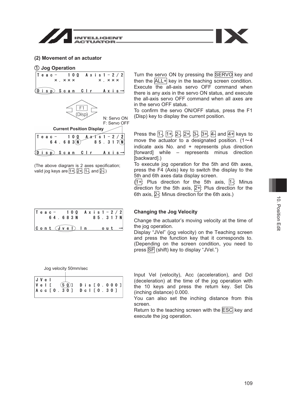IAI America SEL-TG User Manual | Page 127 / 314