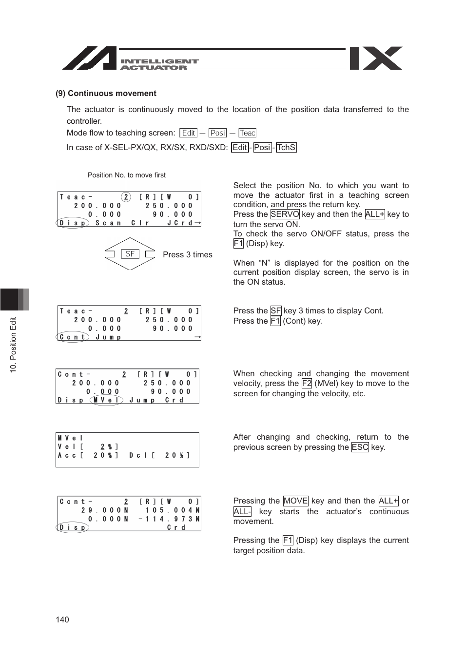 IAI America SEL-TG User Manual | Page 158 / 314