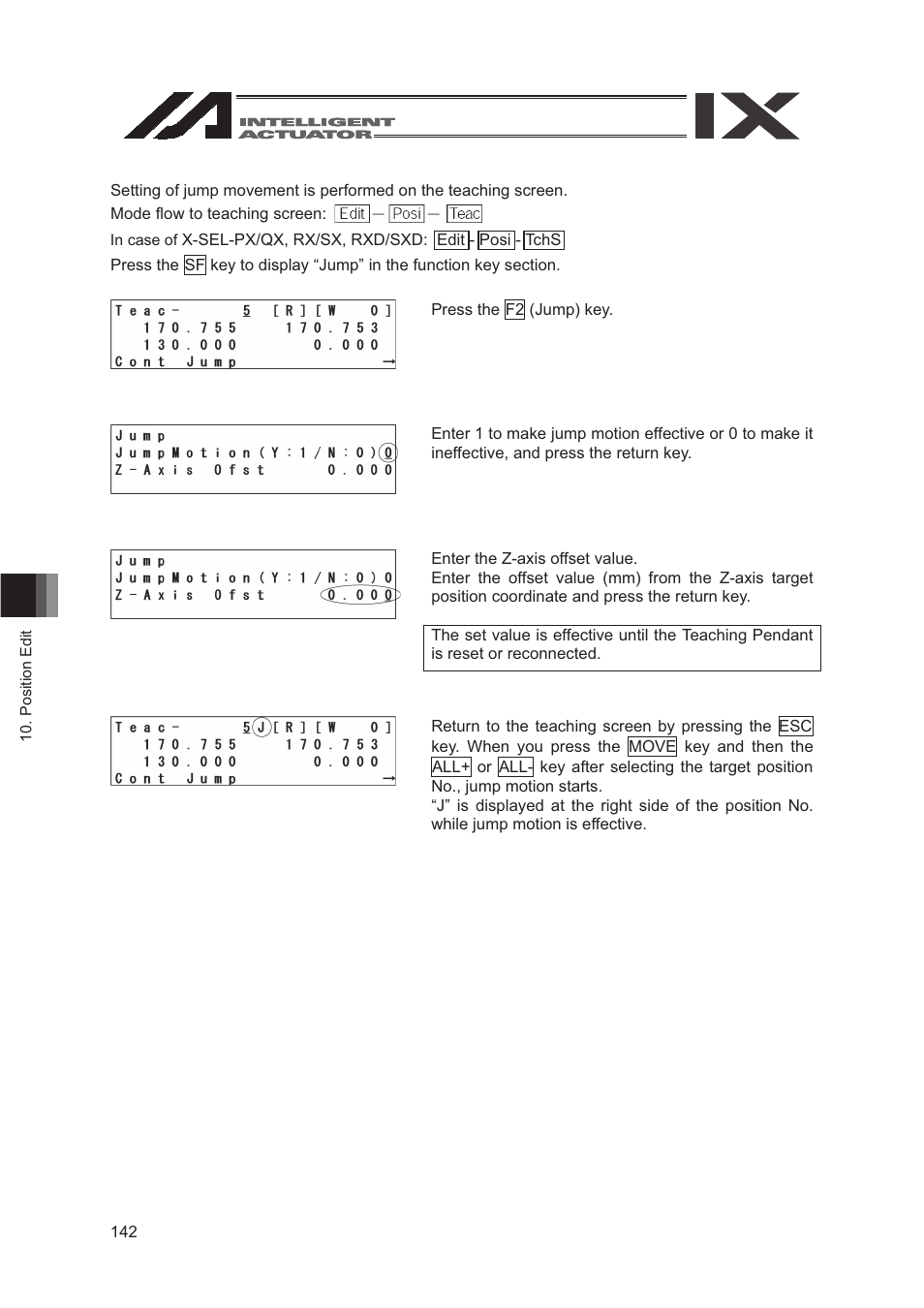 IAI America SEL-TG User Manual | Page 160 / 314