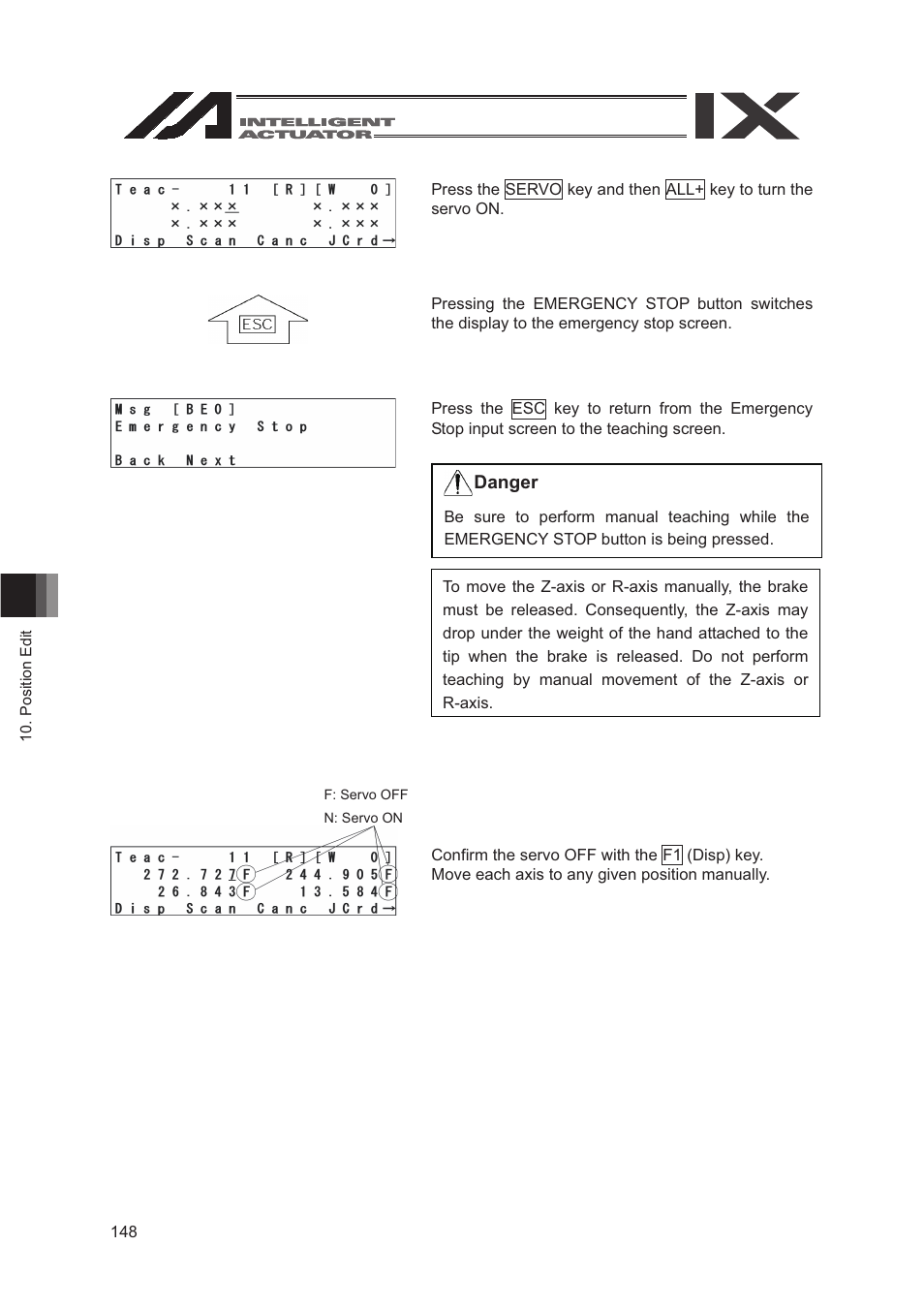 IAI America SEL-TG User Manual | Page 166 / 314