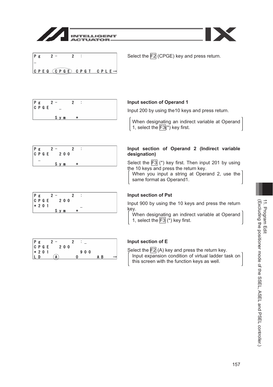IAI America SEL-TG User Manual | Page 175 / 314