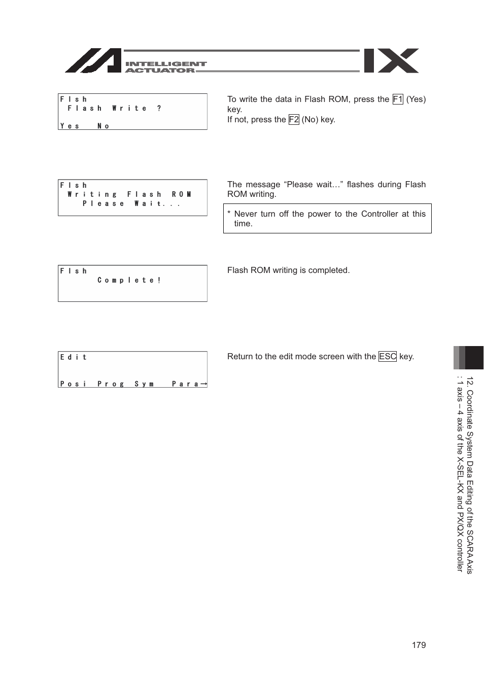 IAI America SEL-TG User Manual | Page 197 / 314