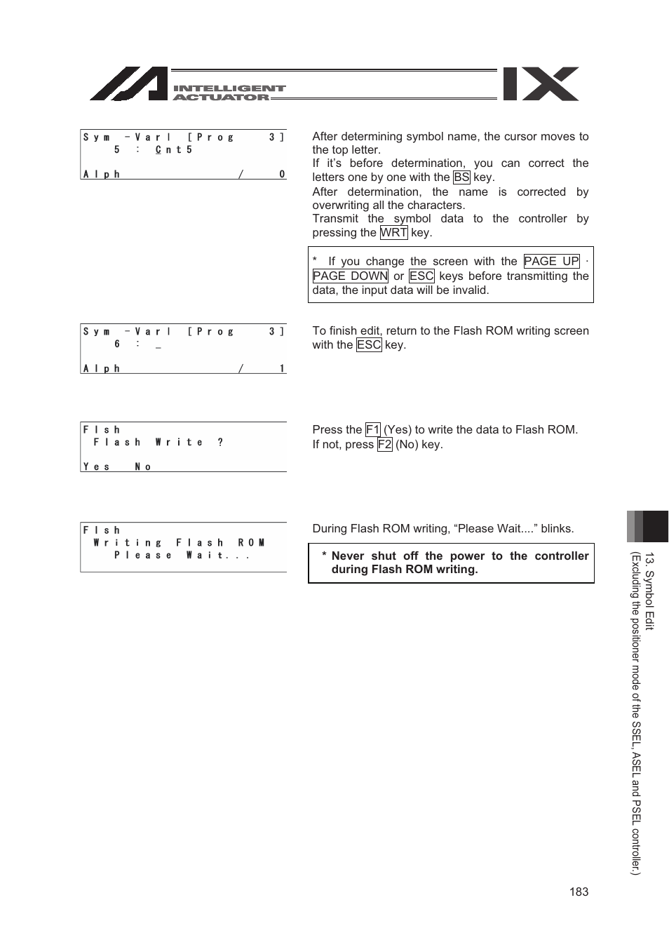 IAI America SEL-TG User Manual | Page 201 / 314