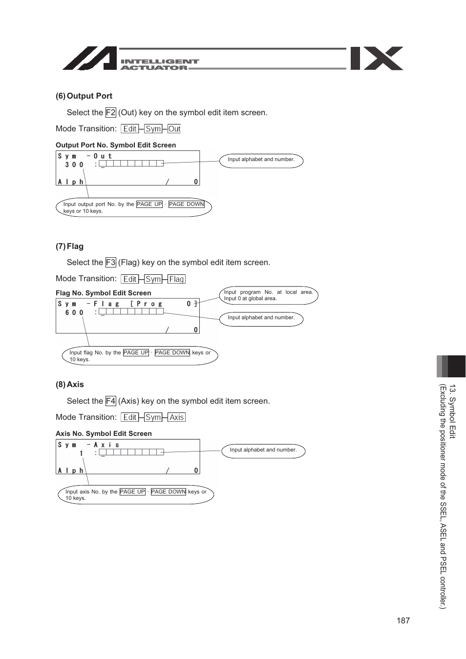 IAI America SEL-TG User Manual | Page 205 / 314