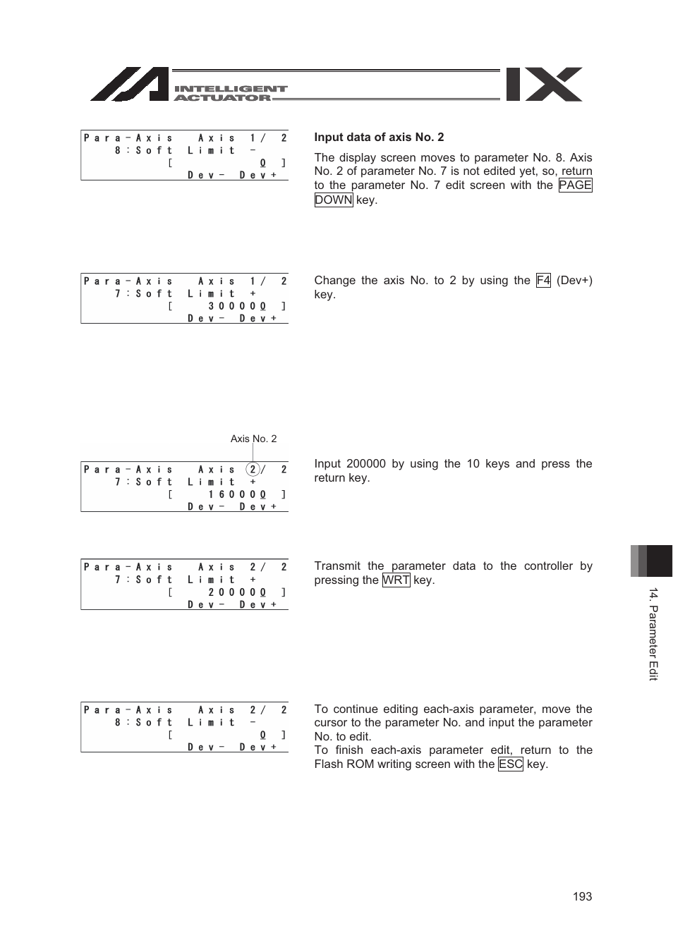 IAI America SEL-TG User Manual | Page 211 / 314