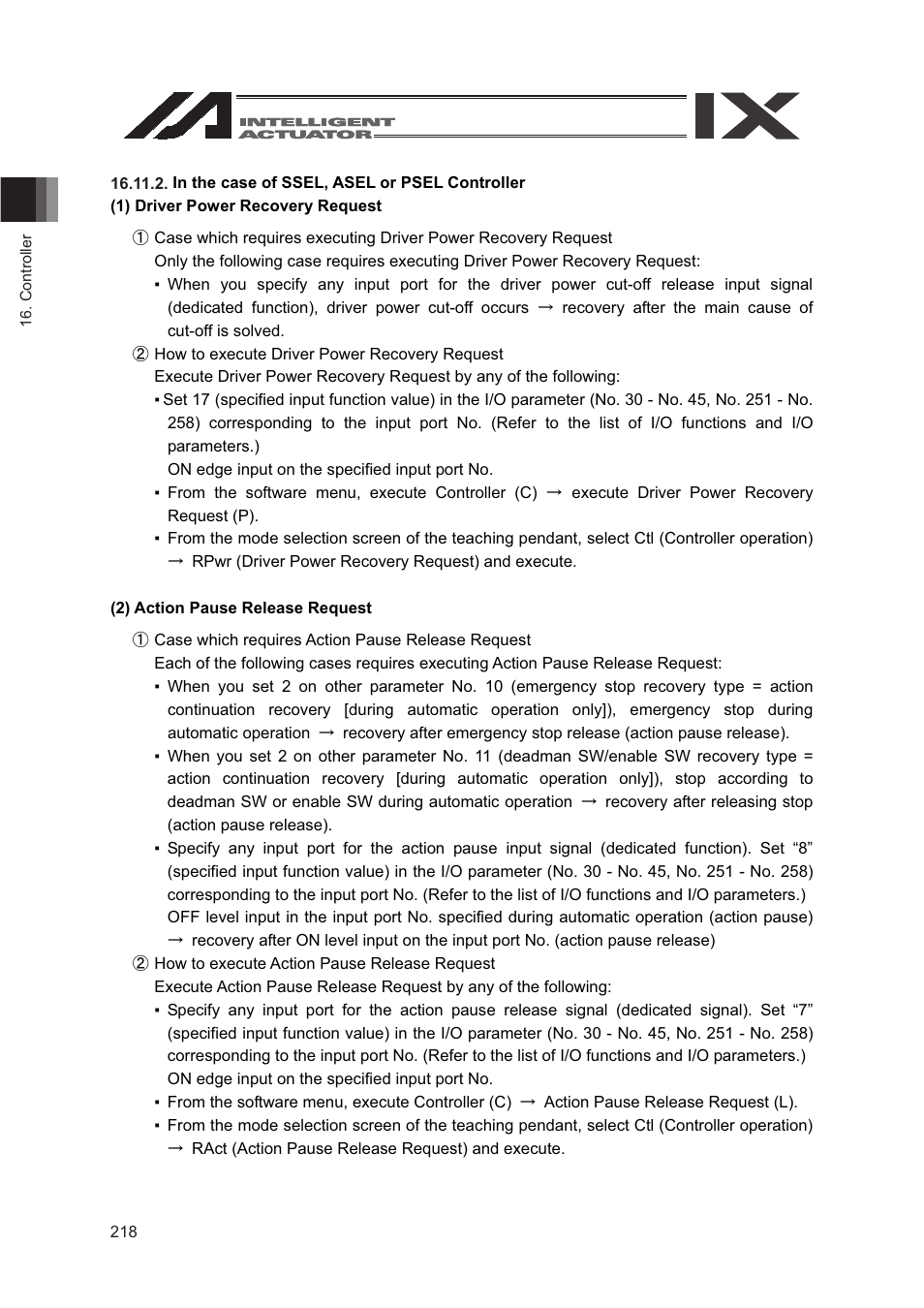 IAI America SEL-TG User Manual | Page 236 / 314