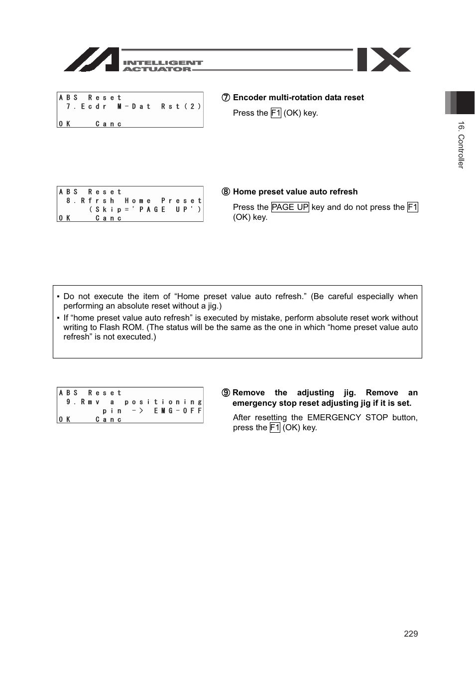 IAI America SEL-TG User Manual | Page 247 / 314