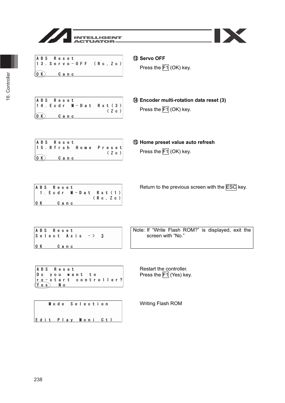 IAI America SEL-TG User Manual | Page 256 / 314